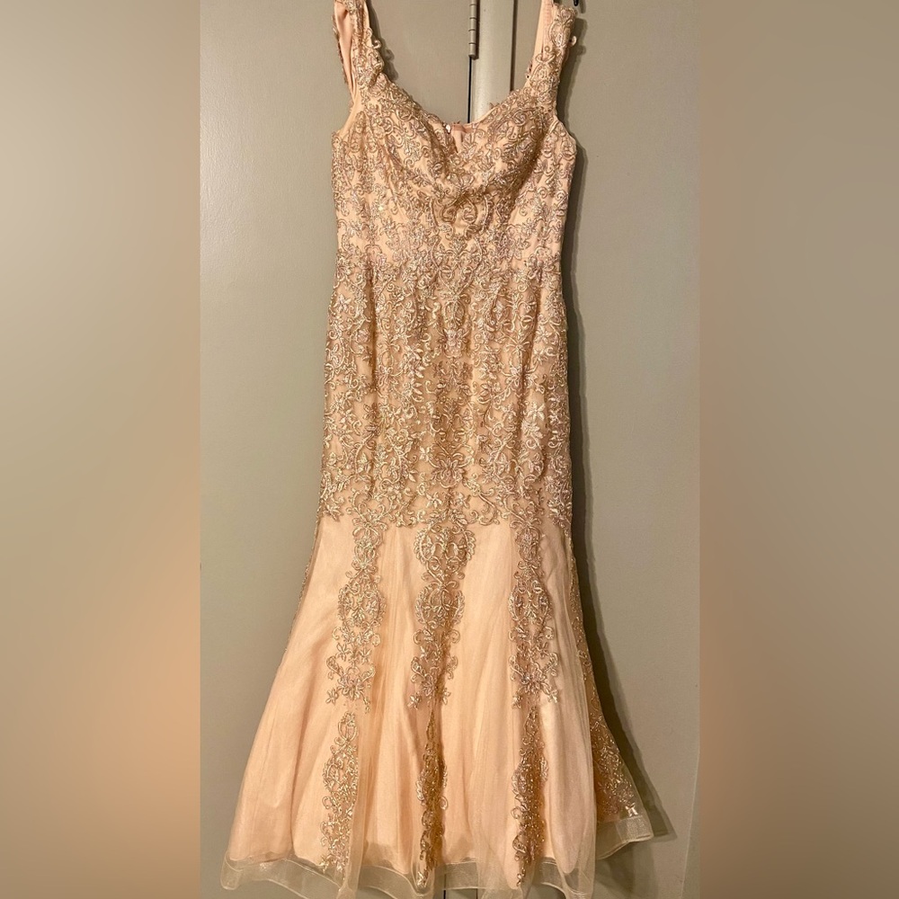 Blush Prom Dress size XL